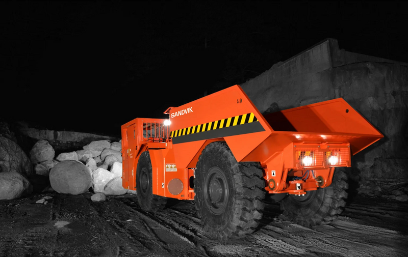 Sandvik подземный грузовик Th315 детали